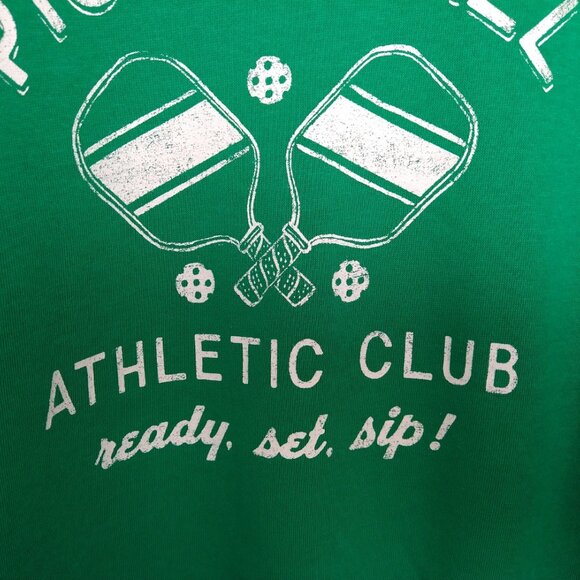 Pickleball Athletic Club - Green Sweatshirt, XL - NEW! - Picture 2 of 4